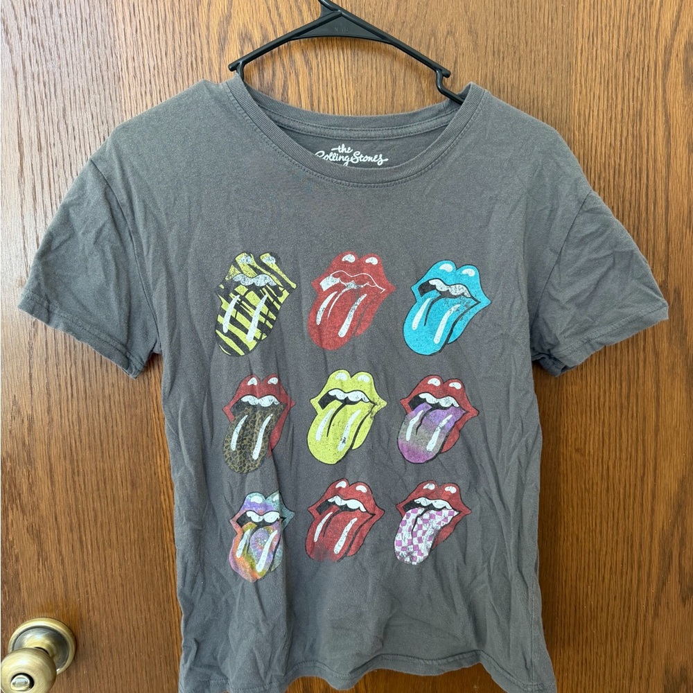 the Rolling Stones women’s Graphic T-Shirt - Gray
